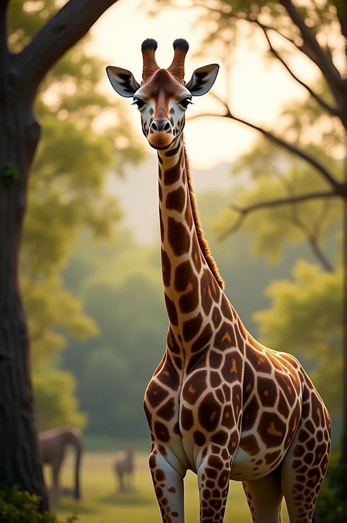 Giraffe full body