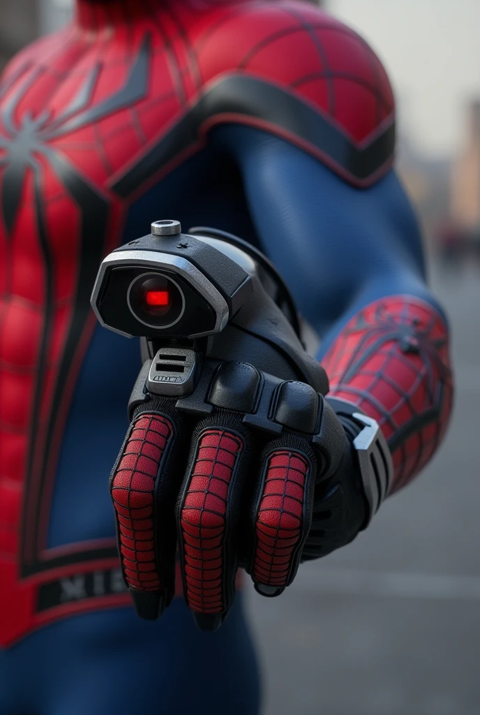 Spider-man web shooter that is a (small glove)