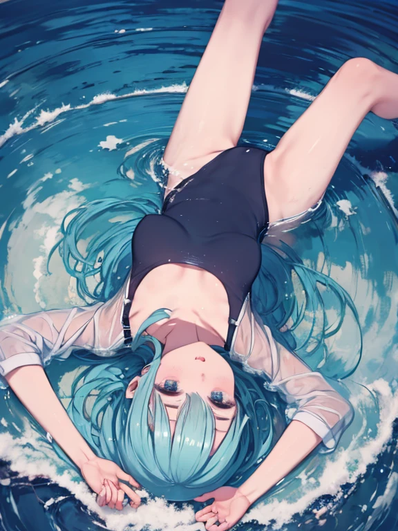 One Woman、Drink water from the tap without using your hands、Upside down faucet、Water flowing upwards、put your mouth to the water、breast enhancement、