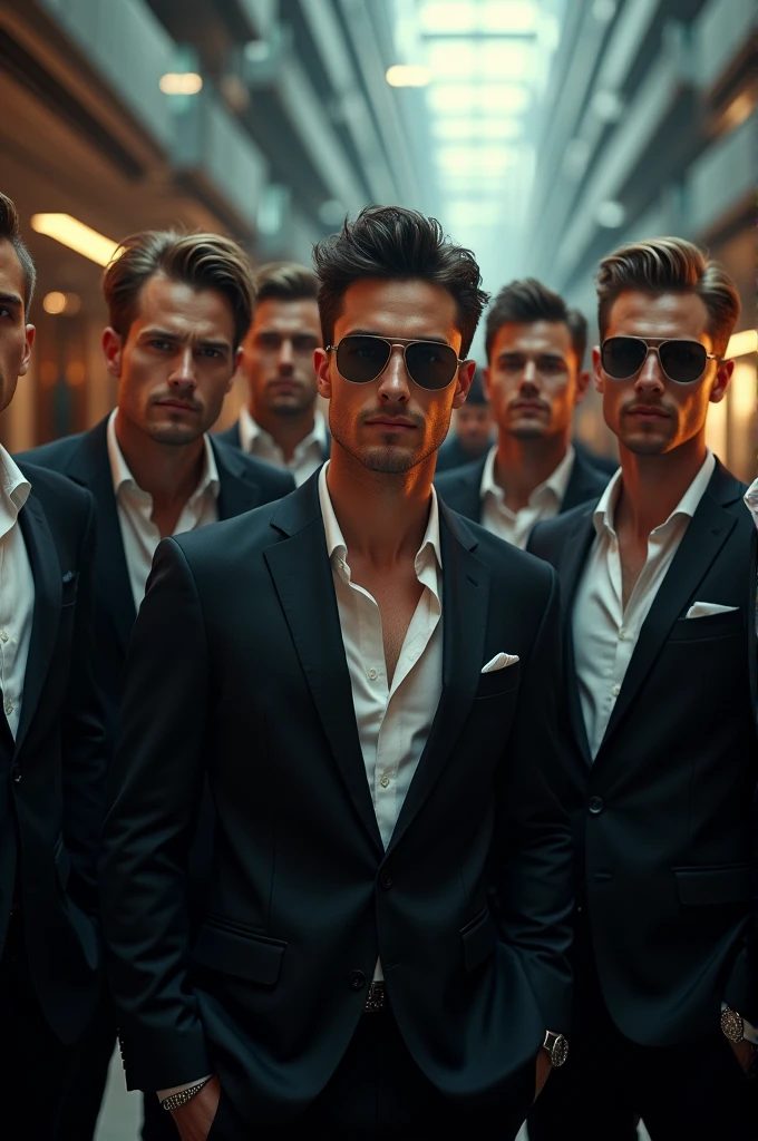 Handsome men around movie material
