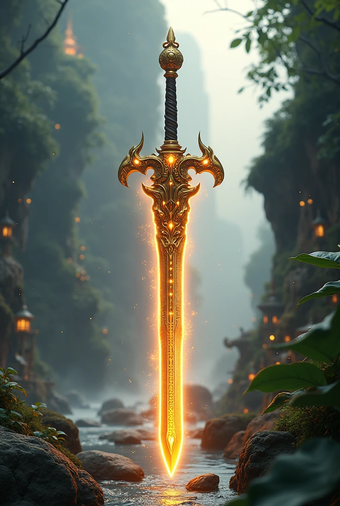 The divine sword is very powerful, the sword is beautiful, Thailand in the future 