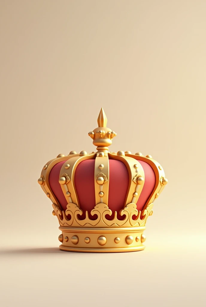 Simple animated royal crown