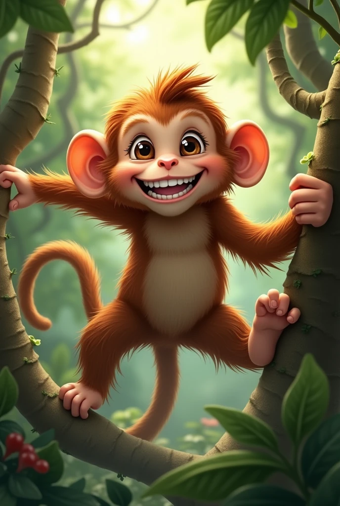 A monkey