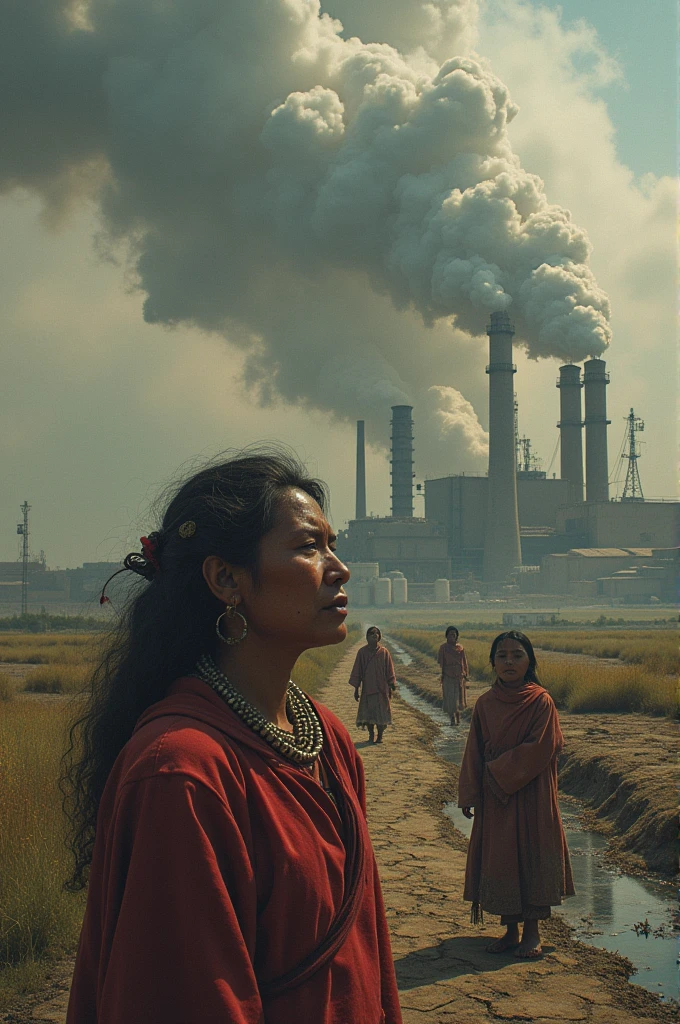 Damage from air pollution in indigenous communities