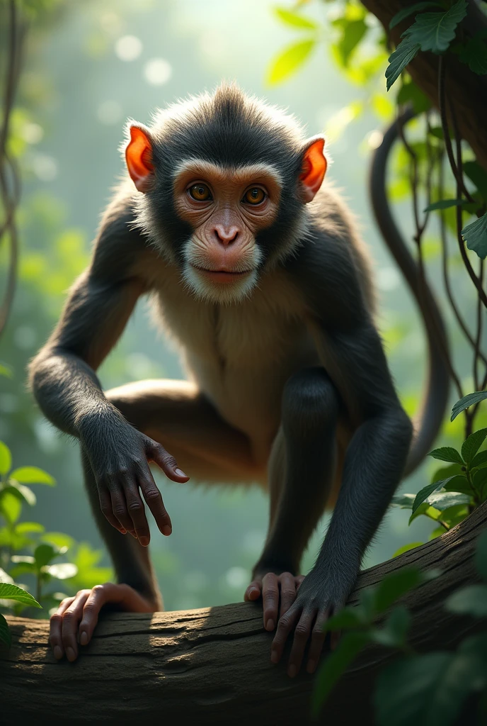 A monkey real