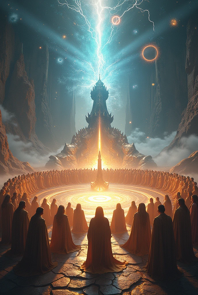 Gods gained super powers having a meeting with 100 gods