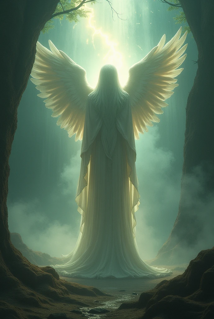 It represents in an image that who told me that I was going to have a beautiful death