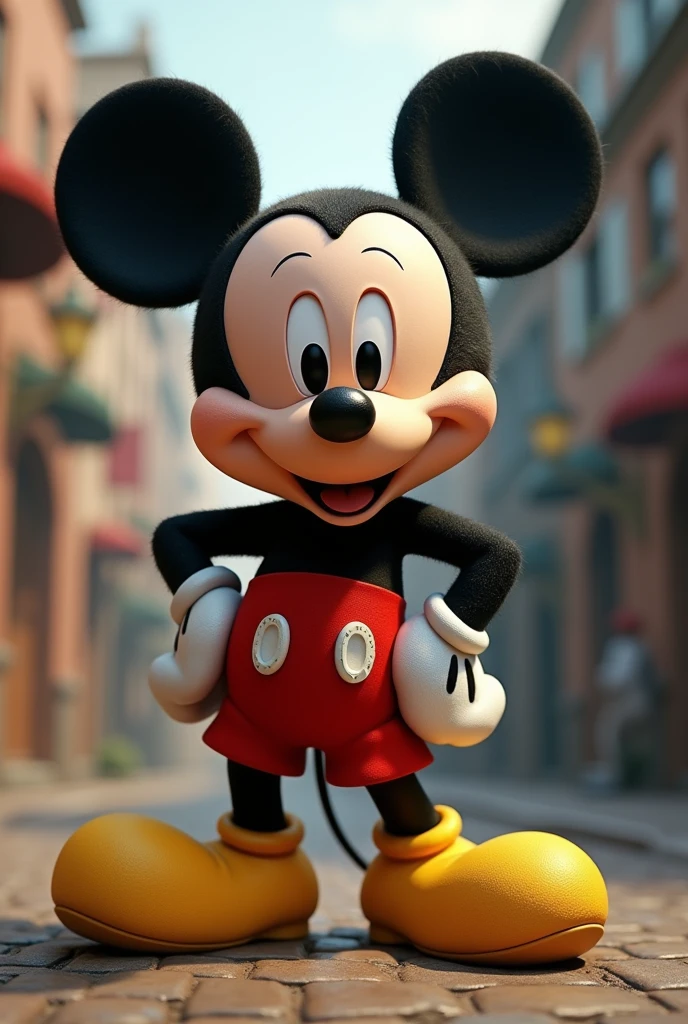 hình ảnh thực tế, Mickey Mouse