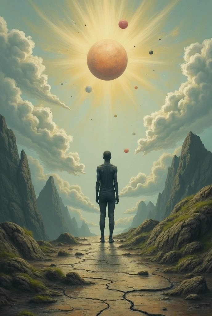 I need a drawing showing the passage of time Other