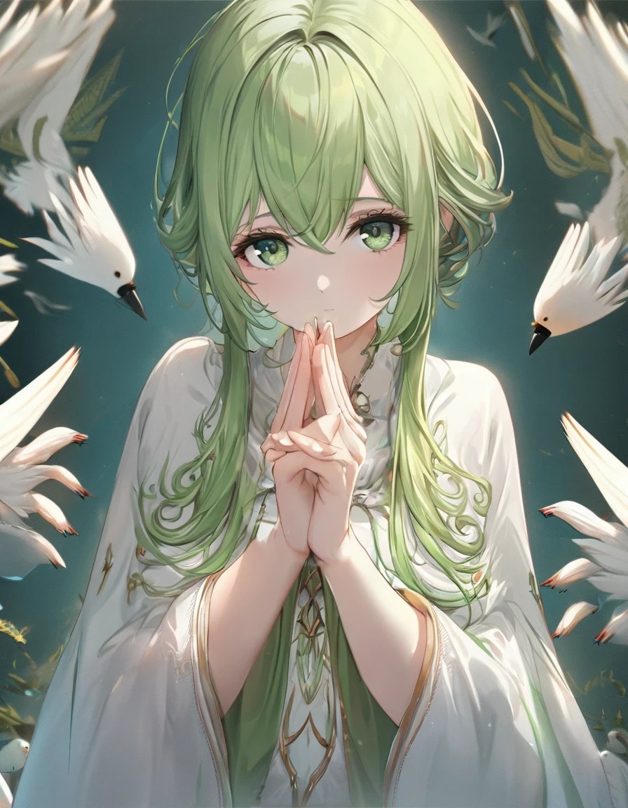 Hands together