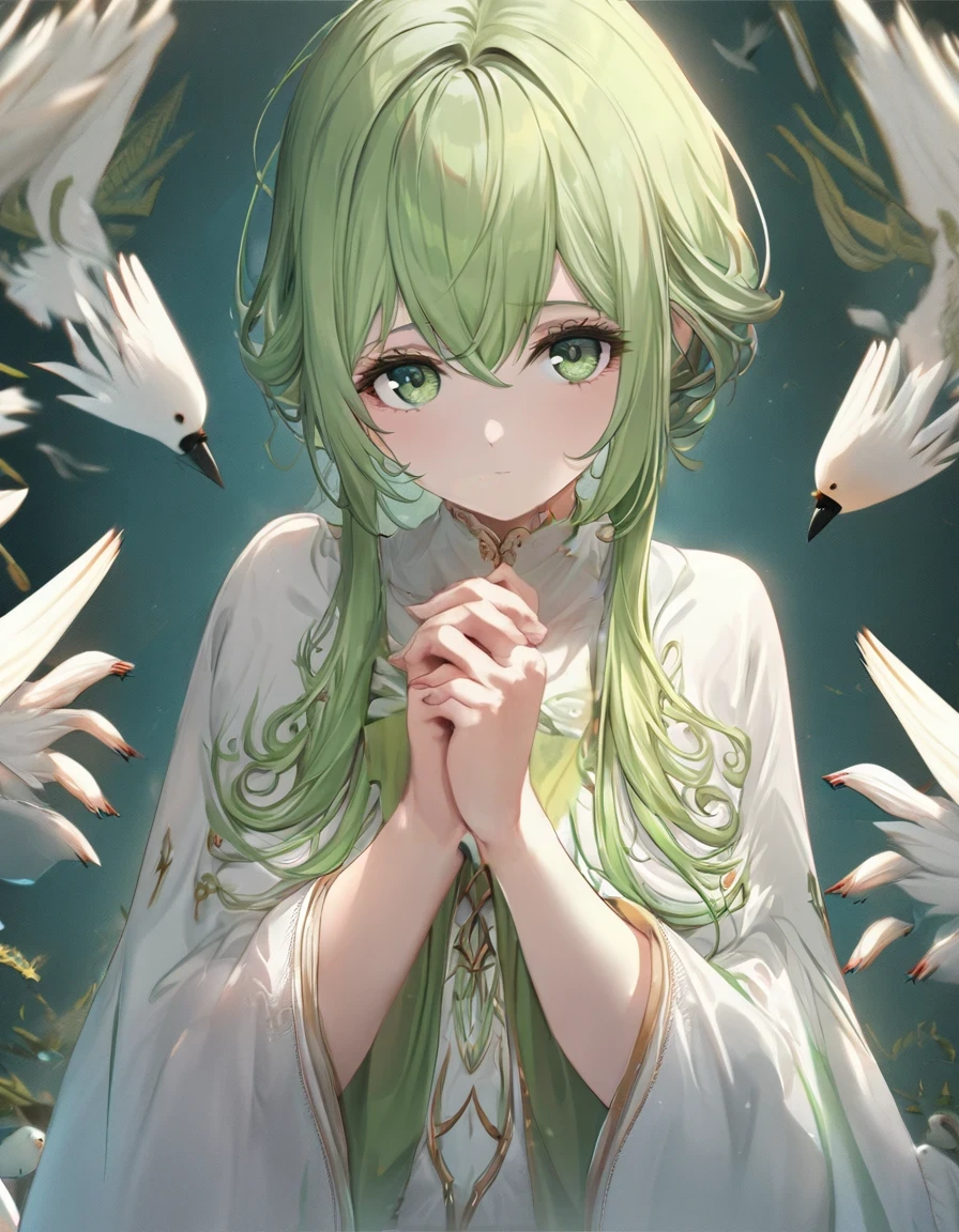 Hands together