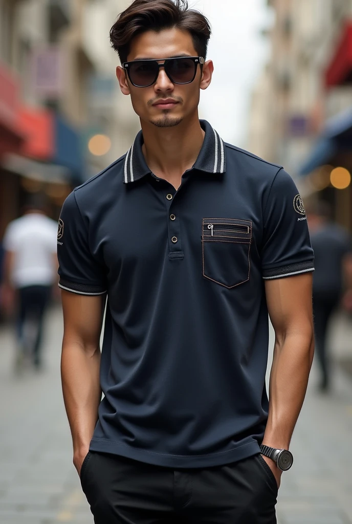 Revolutionized streetwear polos for men