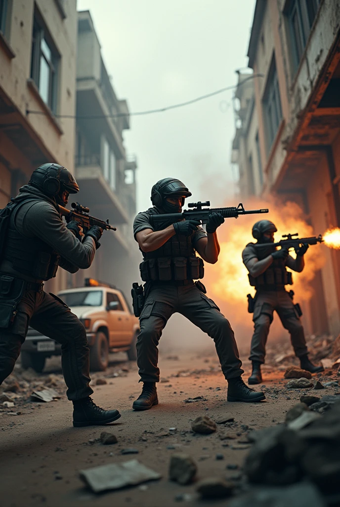 Pubg game with the words Kill Thieves