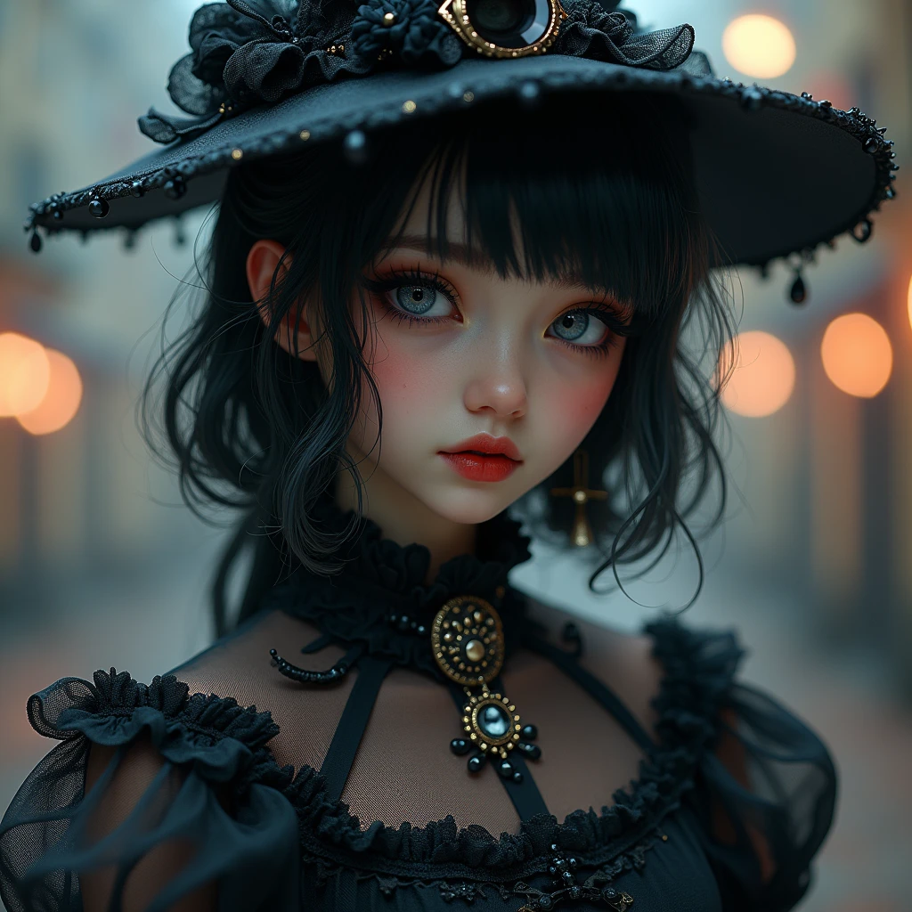 Gothic Lolita　Hata　cute　coolビューティー　Real　modern　Retro　mysterious　Harry potter　Wizard　punk　cool　Doll