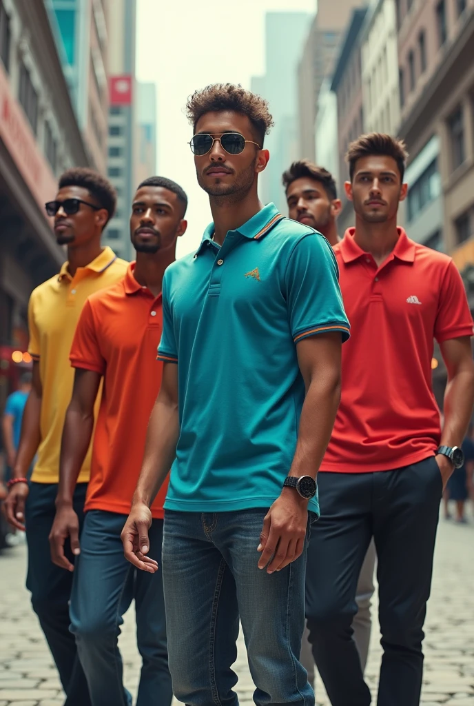 Urban streetwear polos for men 