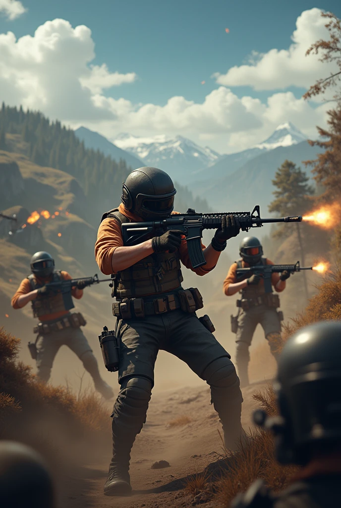 Pubg game with phrase: Kill Thieves