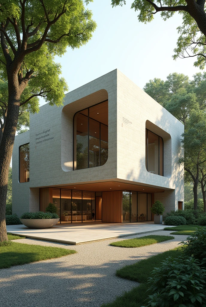 You can generate realistic images of a biocultural heritage laboratory exterior images