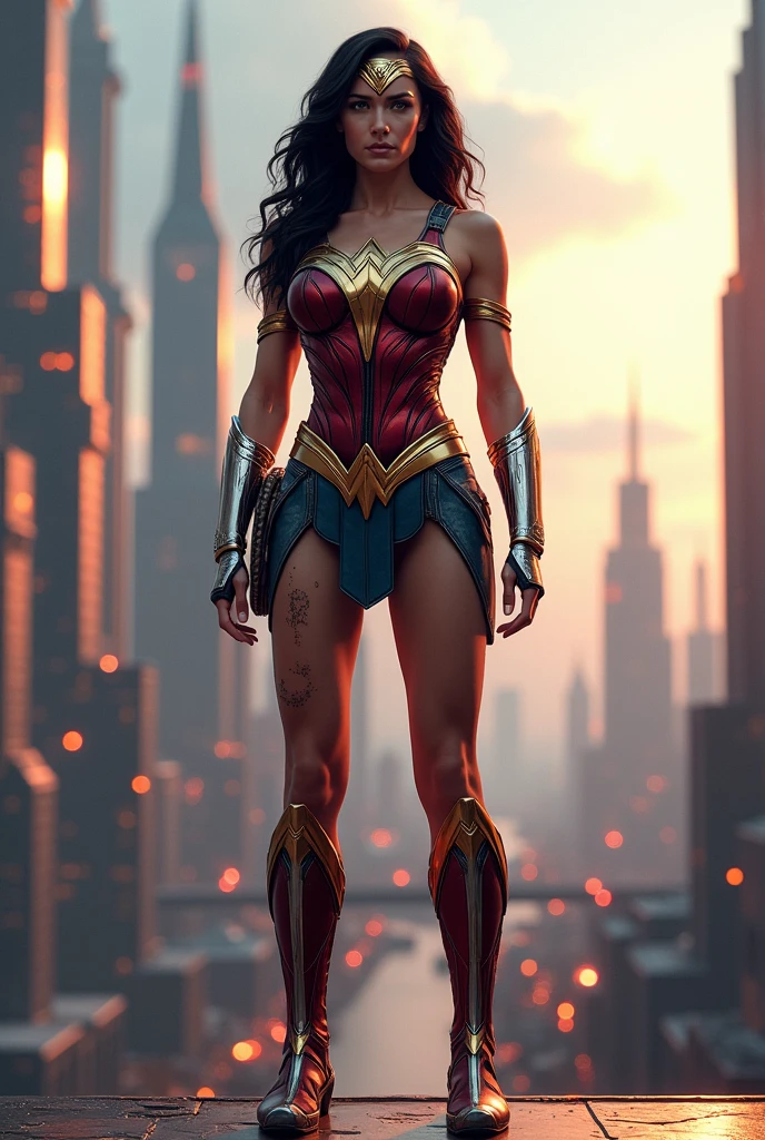Futuristic suit Wonder Woman 