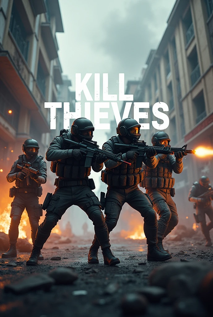 there are two pictures of a group of people with guns, siege, game key art, an escalating violent firefight, game promotional poster, r6, rb6s), cover game art, rb6s, rb 6 s, key art, promotional art, standoff, valve promotional splash art, dispersion, official splash art, video game screenshot