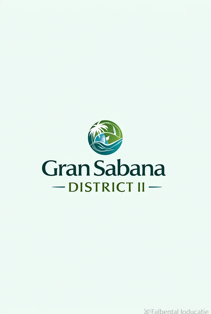 A logo that says Gran Sabana DISTRICT II and that has a reference to the Seventh-day Adventist Church