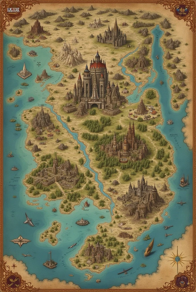 Seven Kingdoms Map