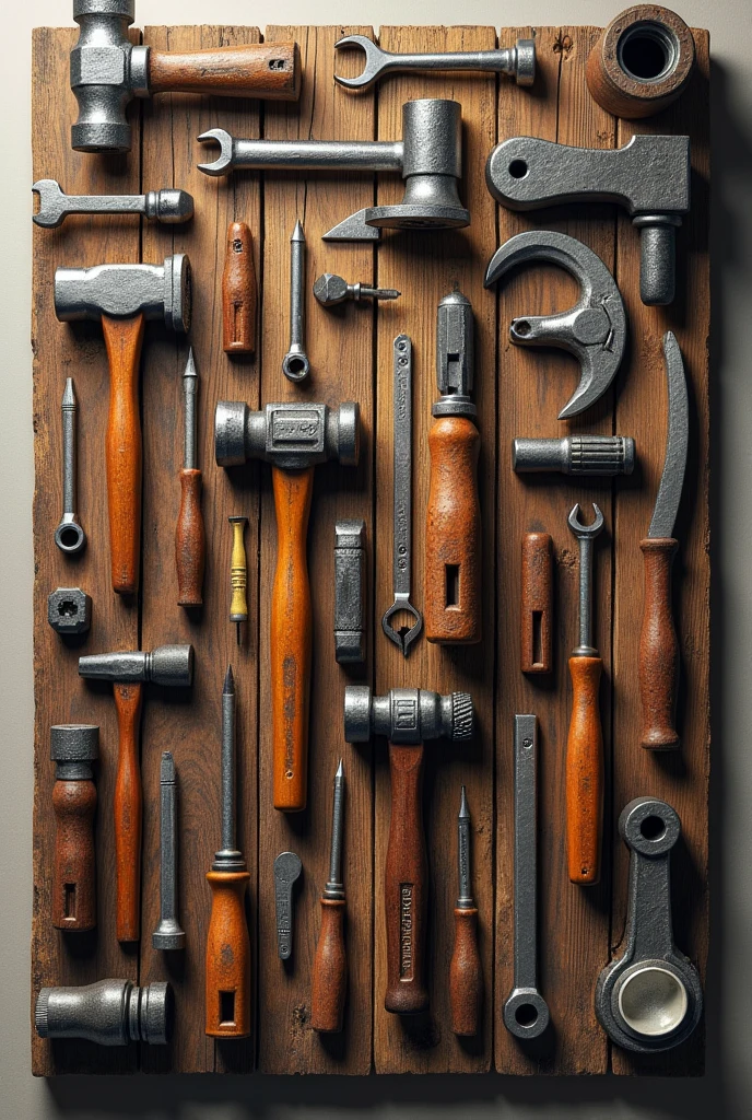 Table containing tools