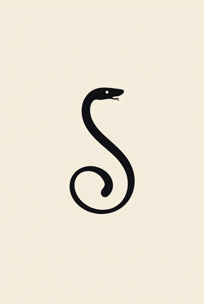 Help me create a logo for my snake-inspired store that is elegant and minimalist., My store is called sublime