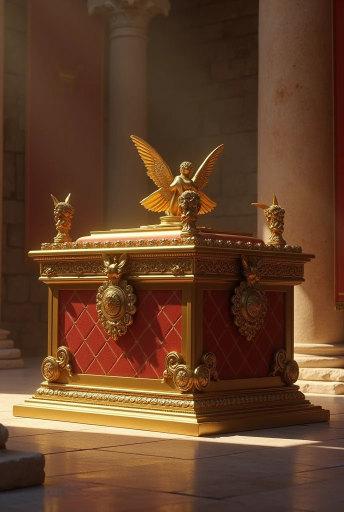 The ark of the covenant with mercy seat