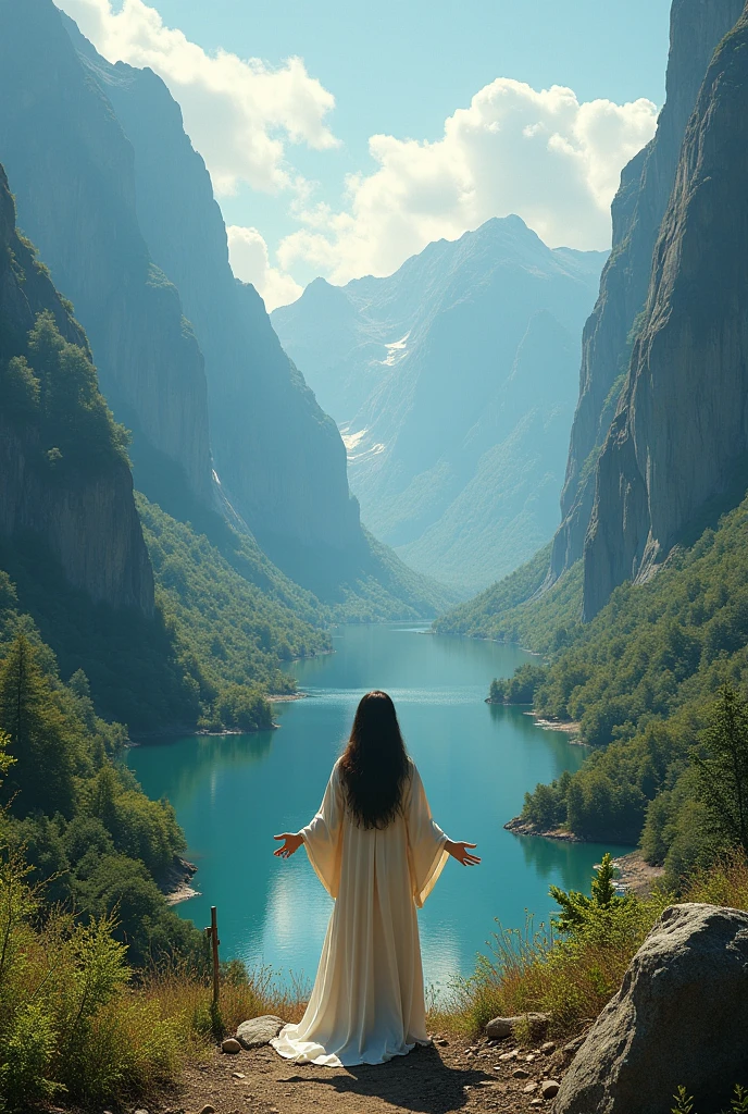 Create an image about Christianity and geography