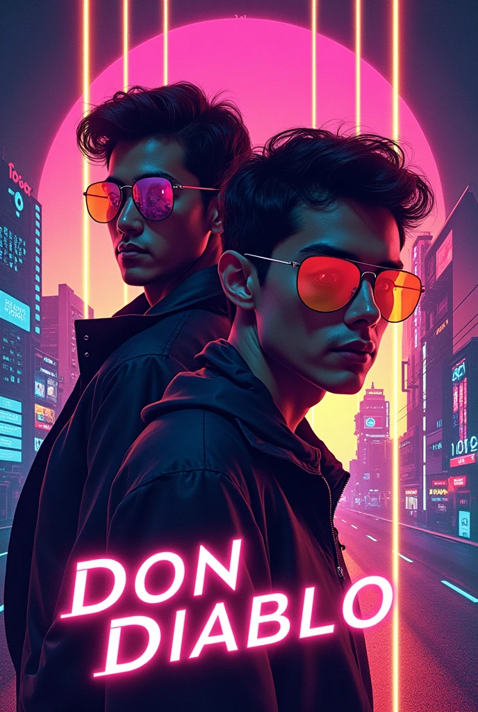 poster for a movie called Young Again by Don Diablo & Sandro Cavazza with these names on it