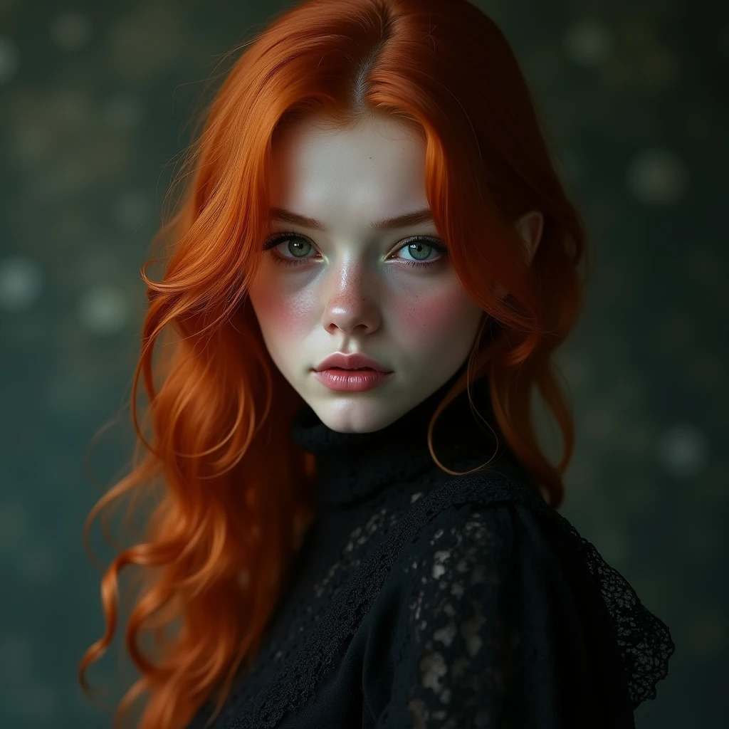 Redhead girl　Beauty　Cool Beauty　Real　mysterious　feminine　Girl　Hermione　Harry potter