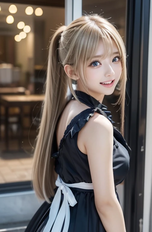 Sexy Big 、Sexy cute looks and cute beautiful girl, beautiful and sexy face、A strong wind blows my hair in front of my face、length, Metallic blonde straight hair、ponytail, beautiful, Cute and sexy eyes hidden behind long bangs, maid Cafe, Gothic Maid, BREAK ceremony,((masturbate violently:1.5)), ((Random sexy poses、put in、Deep joy, Ecstatic Eyes:1.2)), ((I gasp hard:1.2))、Ecstatic face、Climax expression, Through clenched teeth、My whole body is convulsing、Official Art，Highly detailed CG Unity 8k wallpaper, (masterpiece:1.0),(Highest quality:1.0), photo shoot, 8k, Browsing Caution, High resolution, Kodak Portrait 400, Film Grain, Lens flare brilliance,Very low camera angle, View your viewers, look back，((Full body 10：12))，Shoot to your feet， information



