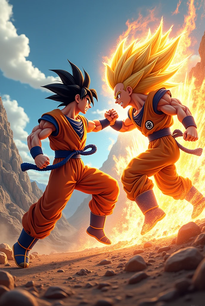 Goku vs Vegeta