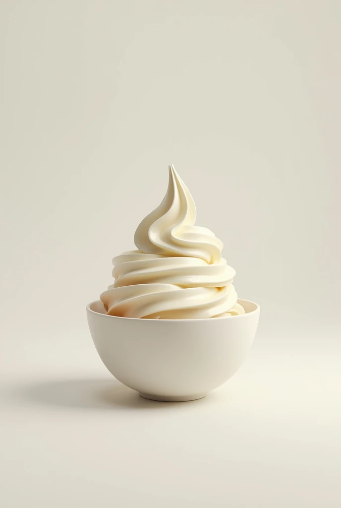 Generate a textless classified ad image for ice cream