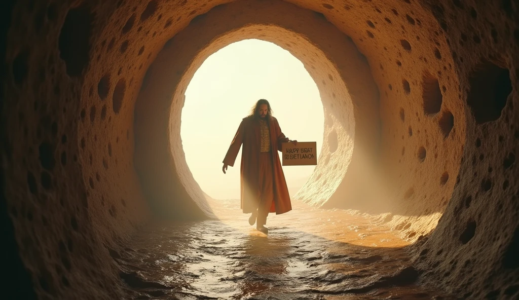 a RAW ultra -realistic photo UHD 8K
画面:Time tunnel opens,A beam of light shines out,da Vinci、,Look around curiously。
action:Holding a sign saying "Happy Birthday",Slowly step into this magical space that blends the past and the present。