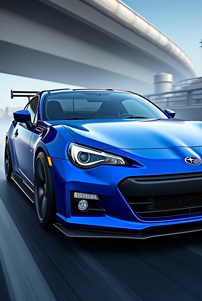 Need for speed no limits Subaru brz blue for thumbnail youtube gaming