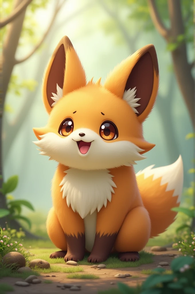 Pokemon fat earred fox