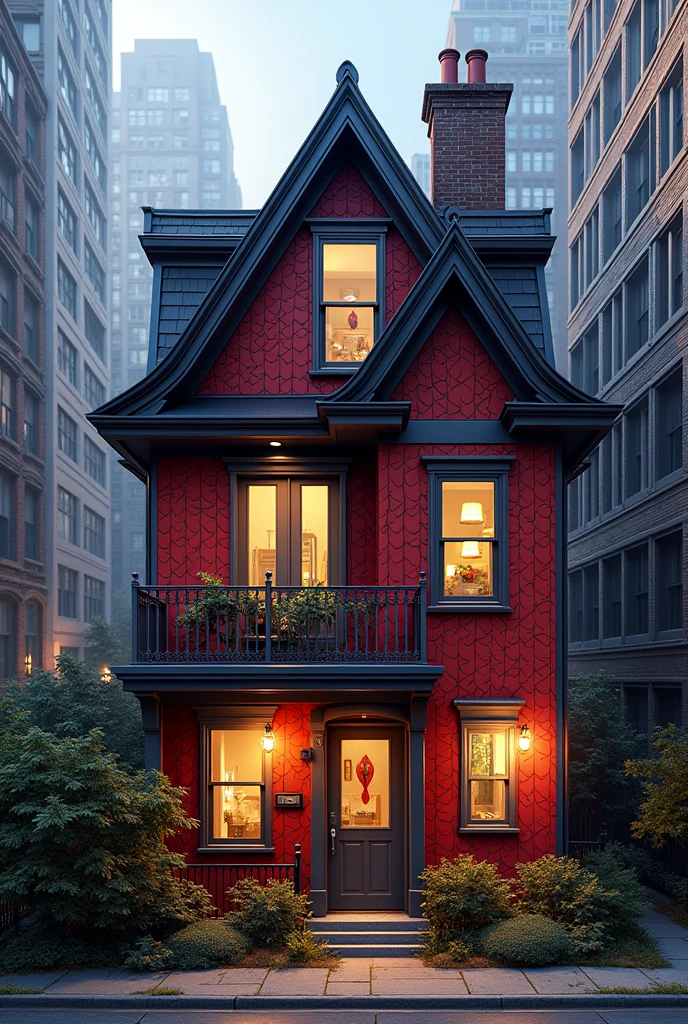 spiderman house