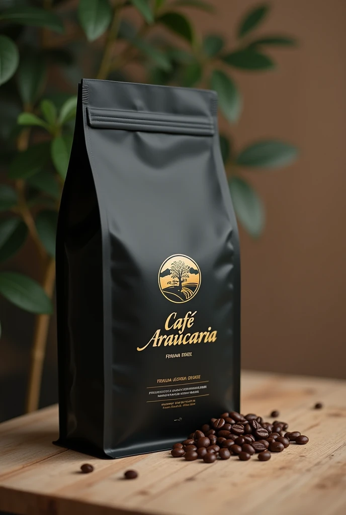 a brand of coffee from Paraná called “Café Araucária”