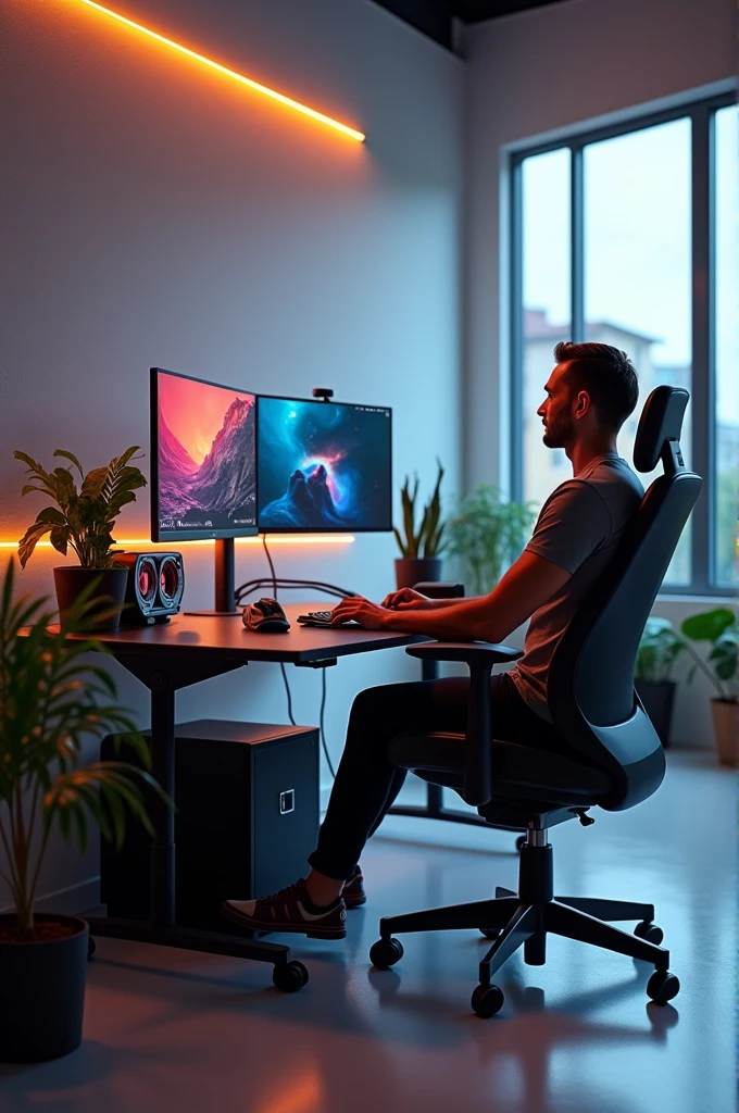 Computer studio setup