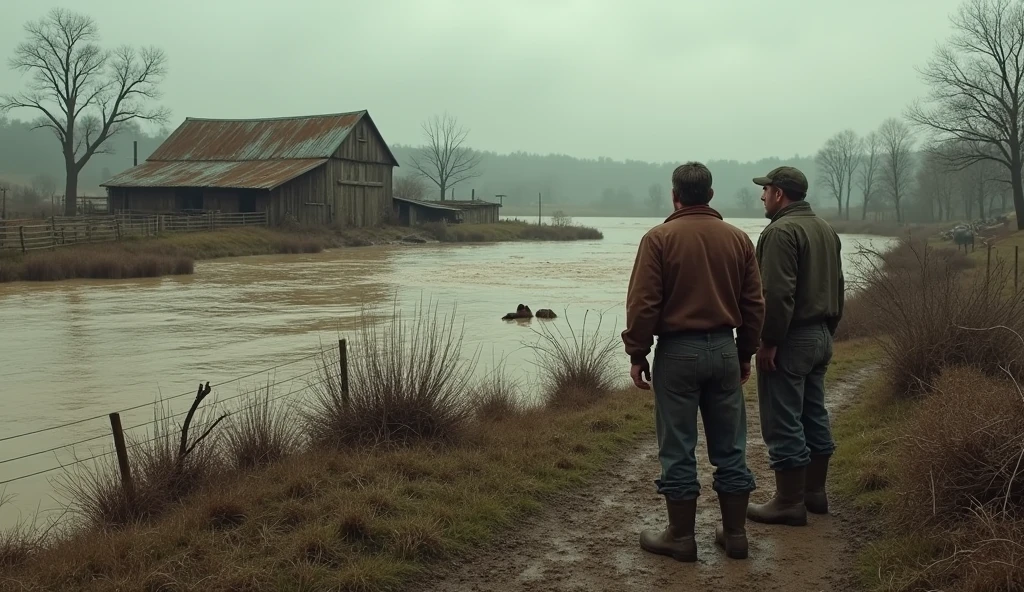 flood affected farm