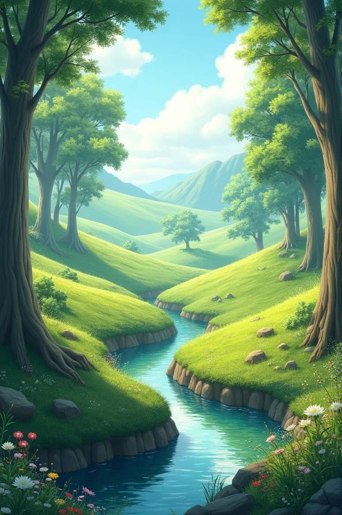 A simple landscape 