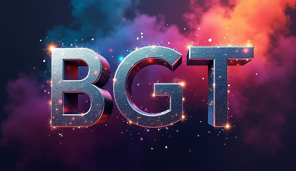 (logo),(It's the letter BGT.),(Mixed type),(Striking colors),(There is a lot of variety.)