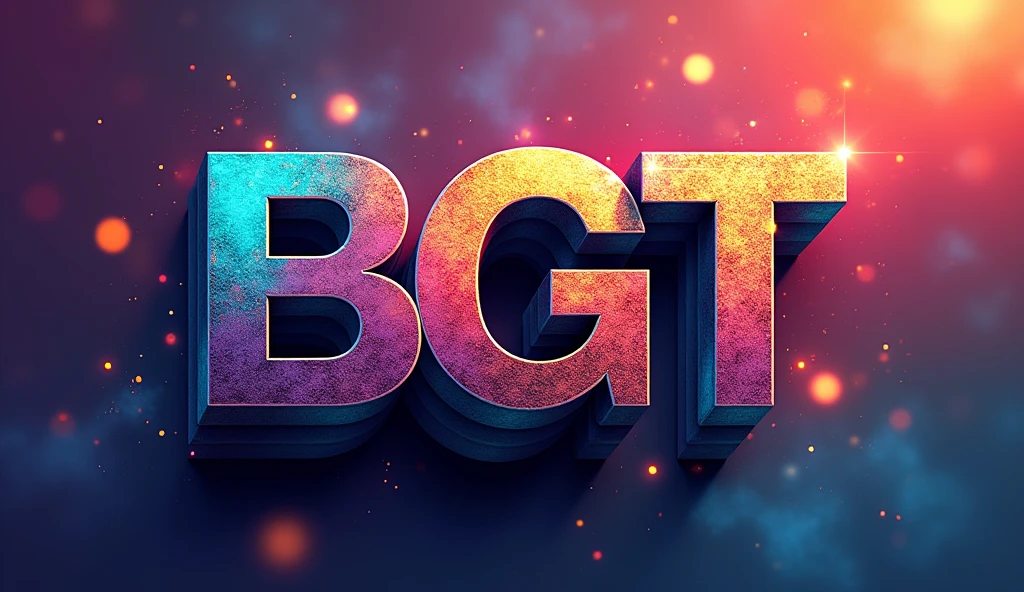 (logo),(It's the letter BGT.),(Mixed type),(Striking colors),(There is a lot of variety.)