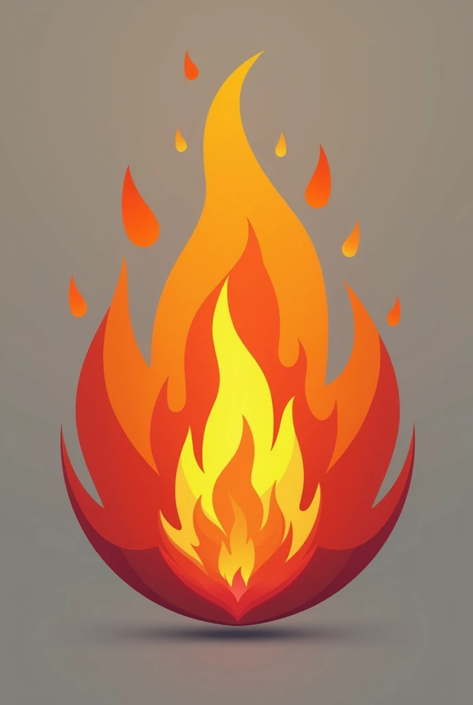 Ceasefire logo with living and burning flames