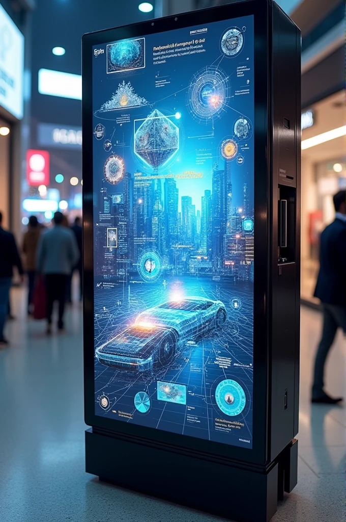 Advertising machine does it all midea