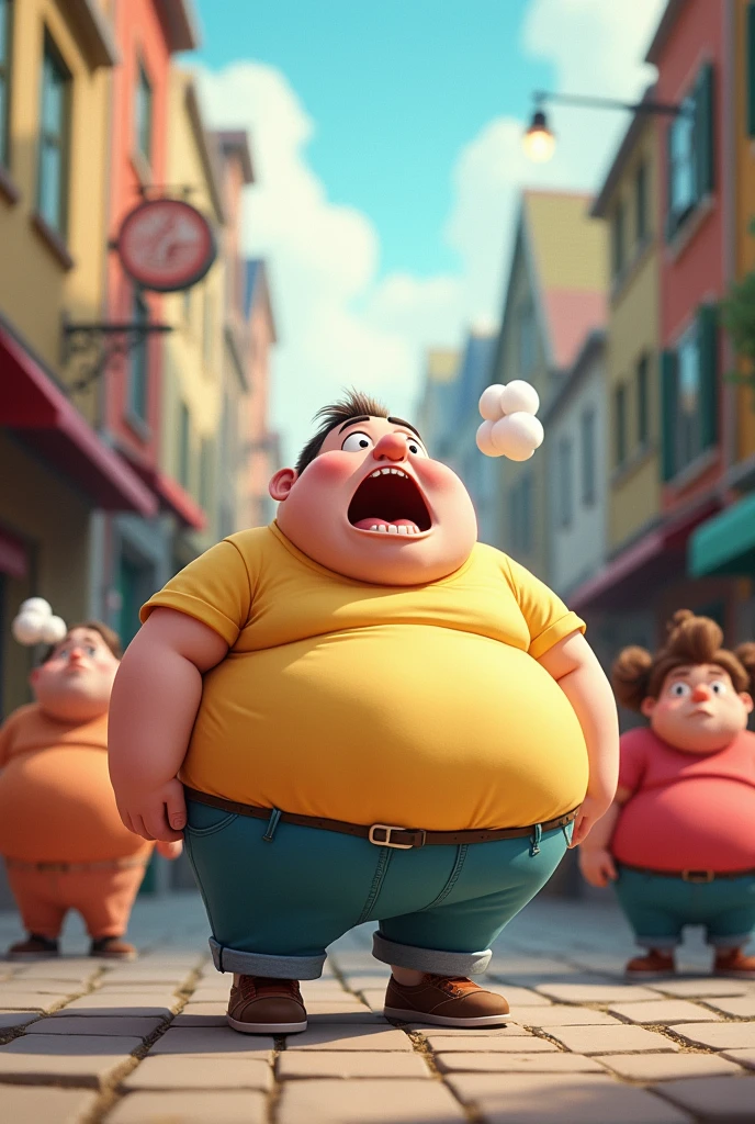 Fat people fart