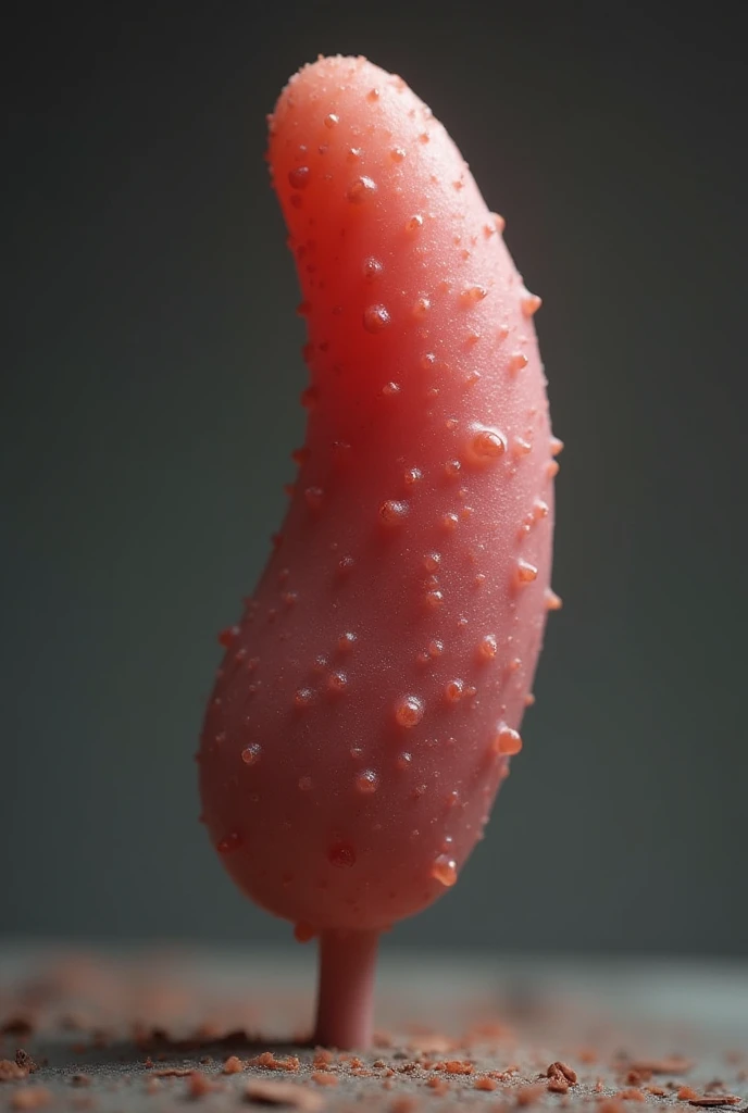 Create an image of a realistic erect human penis