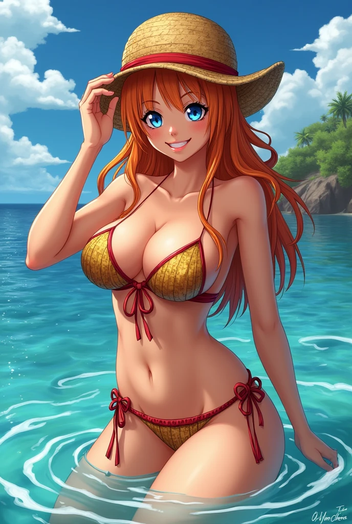 Nami one piece hentai