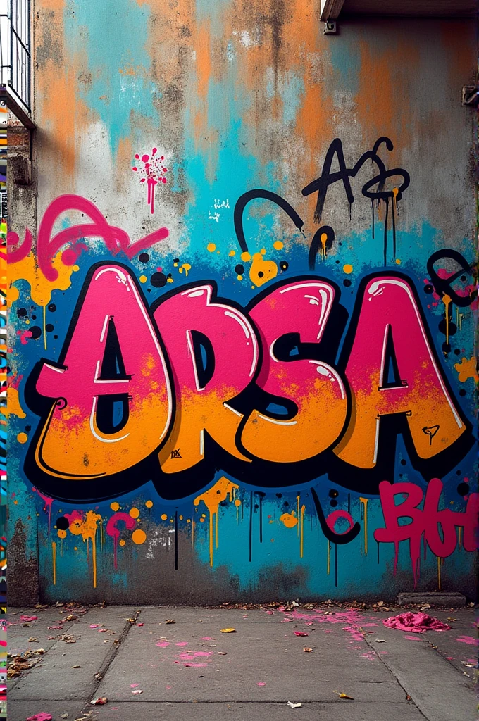 Colorful graffiti